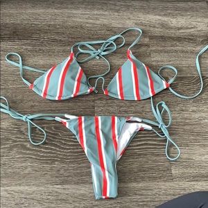 Stripped bikini